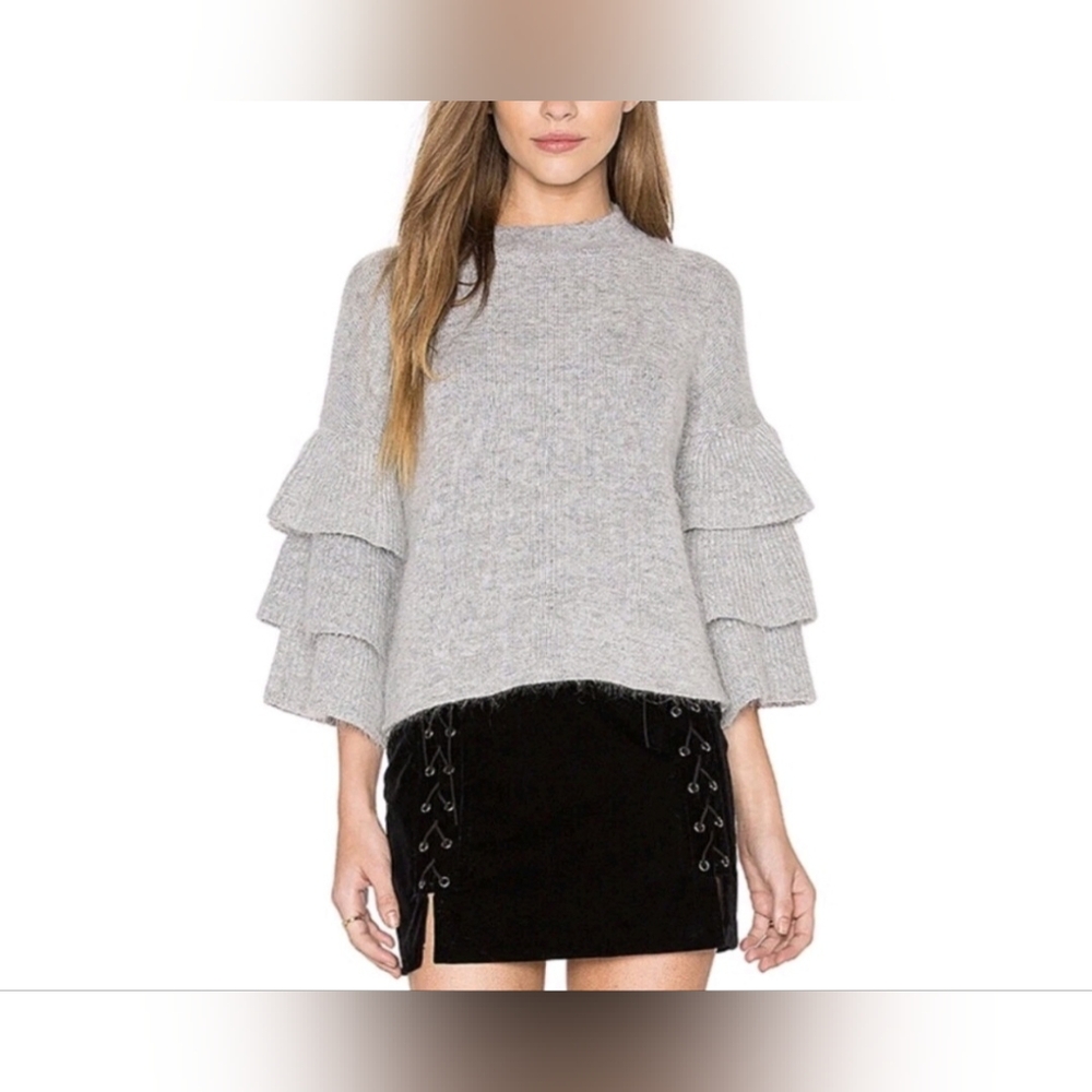 Endless Rose Tiered Sleeves Sweater